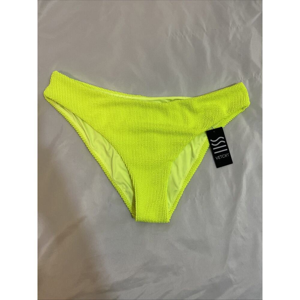 Vetch Neon Yellow Bikini Bottom